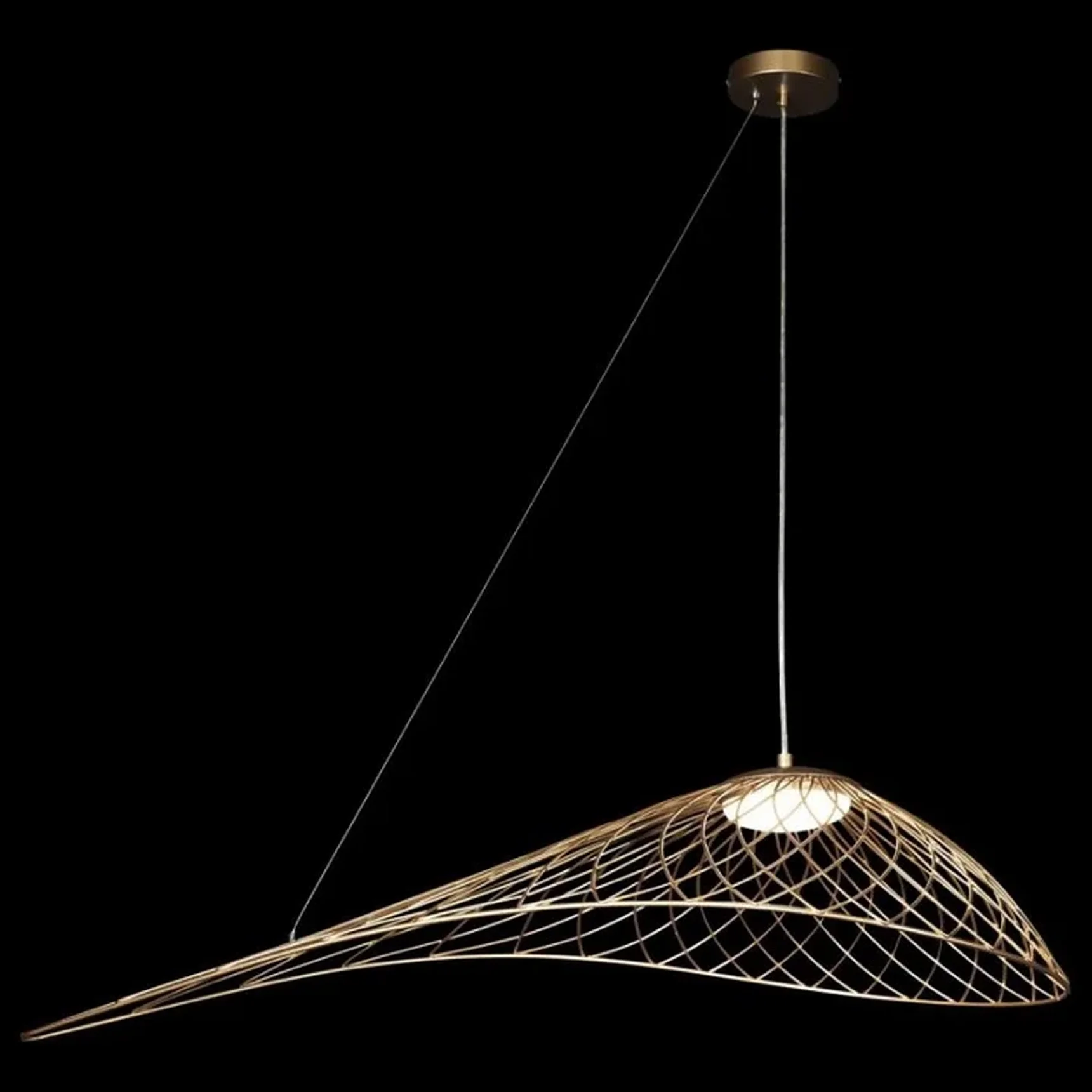 10127/760 Gold Подвесной светильник LOFT IT Tressage