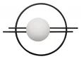 10143 Black Бра LOFT IT Circle, шт
