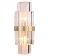 NEWPORT 10240 10244 S/A , Бра, Brass Clear crystal L15*H45*Sp9 cm E14 2*60W