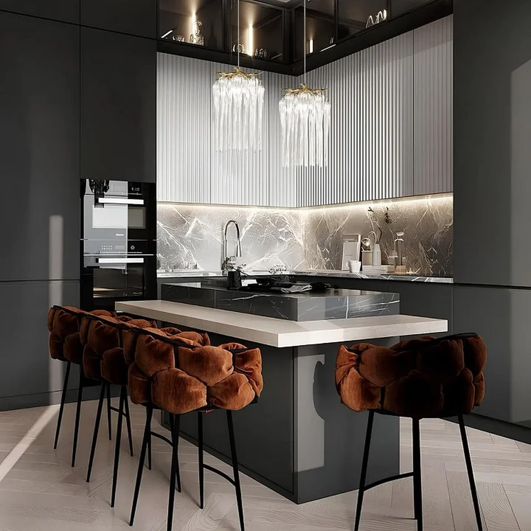 10350/206 AB Подвесной светильник LOFT IT Waterfall