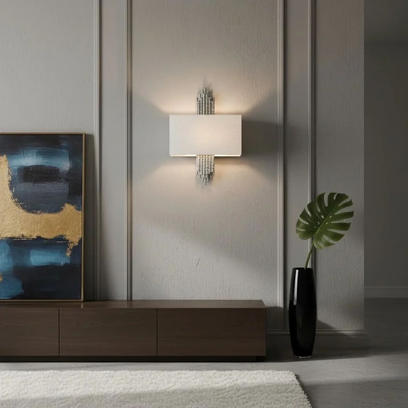 10458 Silver Настенный светильник LOFT IT Poema