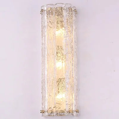 NEWPORT 10820 10823/A new , Бра, Matt brass Clear crystal L12*H38*Sp8,5 cm G9 3*40W