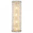 NEWPORT 10820 10824/A brass , Бра, Matt brass Clear crystal L15,5*H48*Sp11,5 cm G9 4*40W