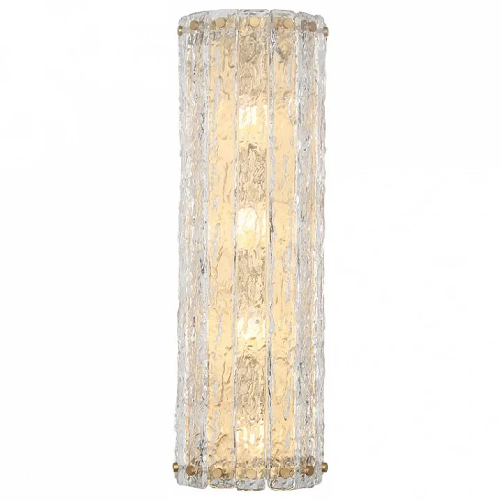 NEWPORT 10820 10824/A brass , Бра, Matt brass Clear crystal L15,5*H48*Sp11,5 cm G9 4*40W