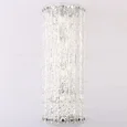 NEWPORT 10820 10824/A , Бра, Nickel Clear crystal L15,5*H48*Sp11,5 cm G9 4*40W