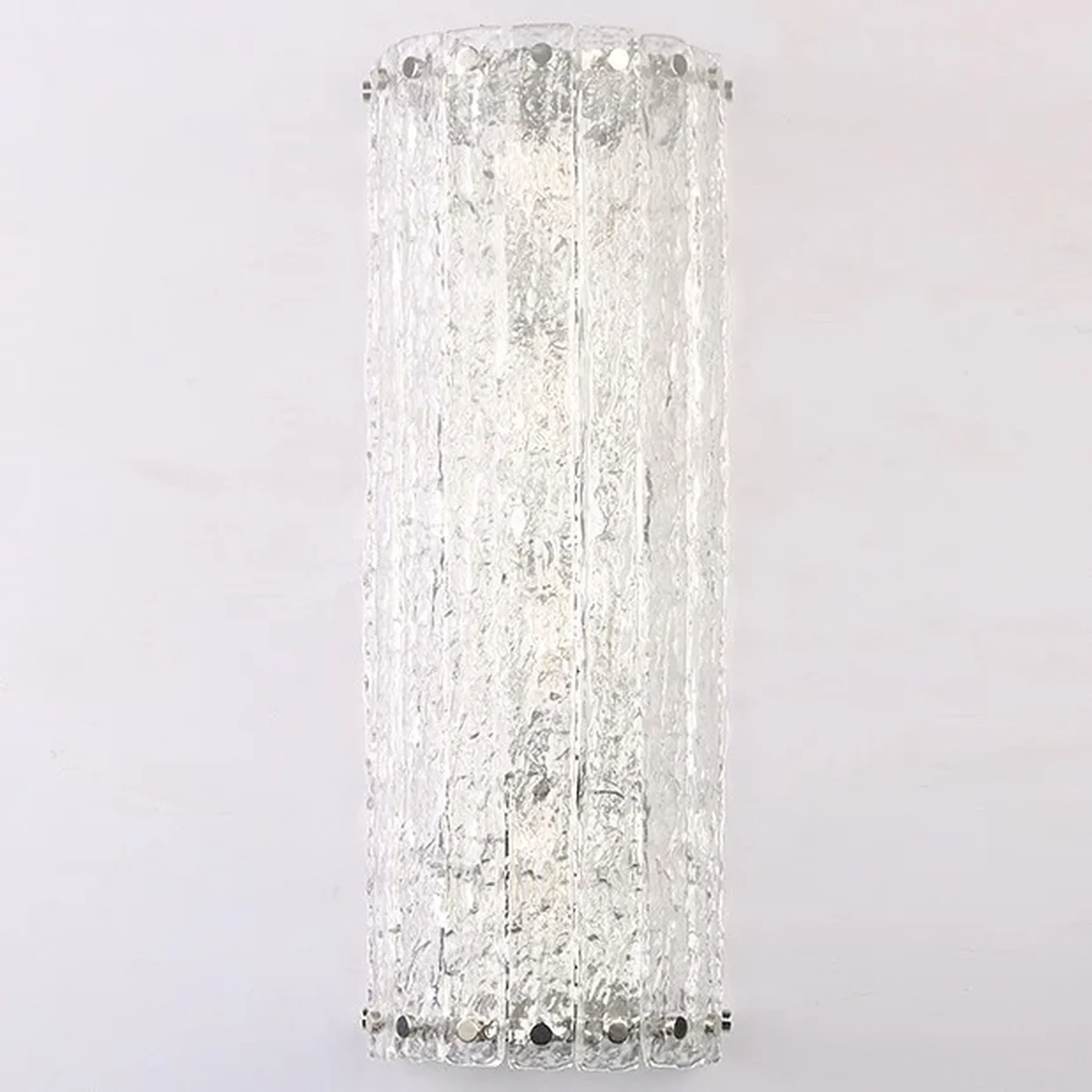 NEWPORT 10820 10824/A , Бра, Nickel Clear crystal L15,5*H48*Sp11,5 cm G9 4*40W