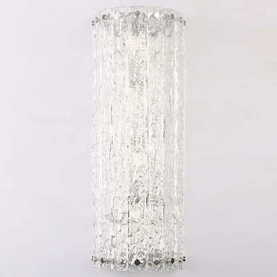 NEWPORT 10820 10824/A , Бра, Nickel Clear crystal L15,5*H48*Sp11,5 cm G9 4*40W