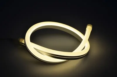 Гибкий неон LN-FX-FCB-2835-2W-50M-240V-WW тёплый белый, 15х26мм, 1М