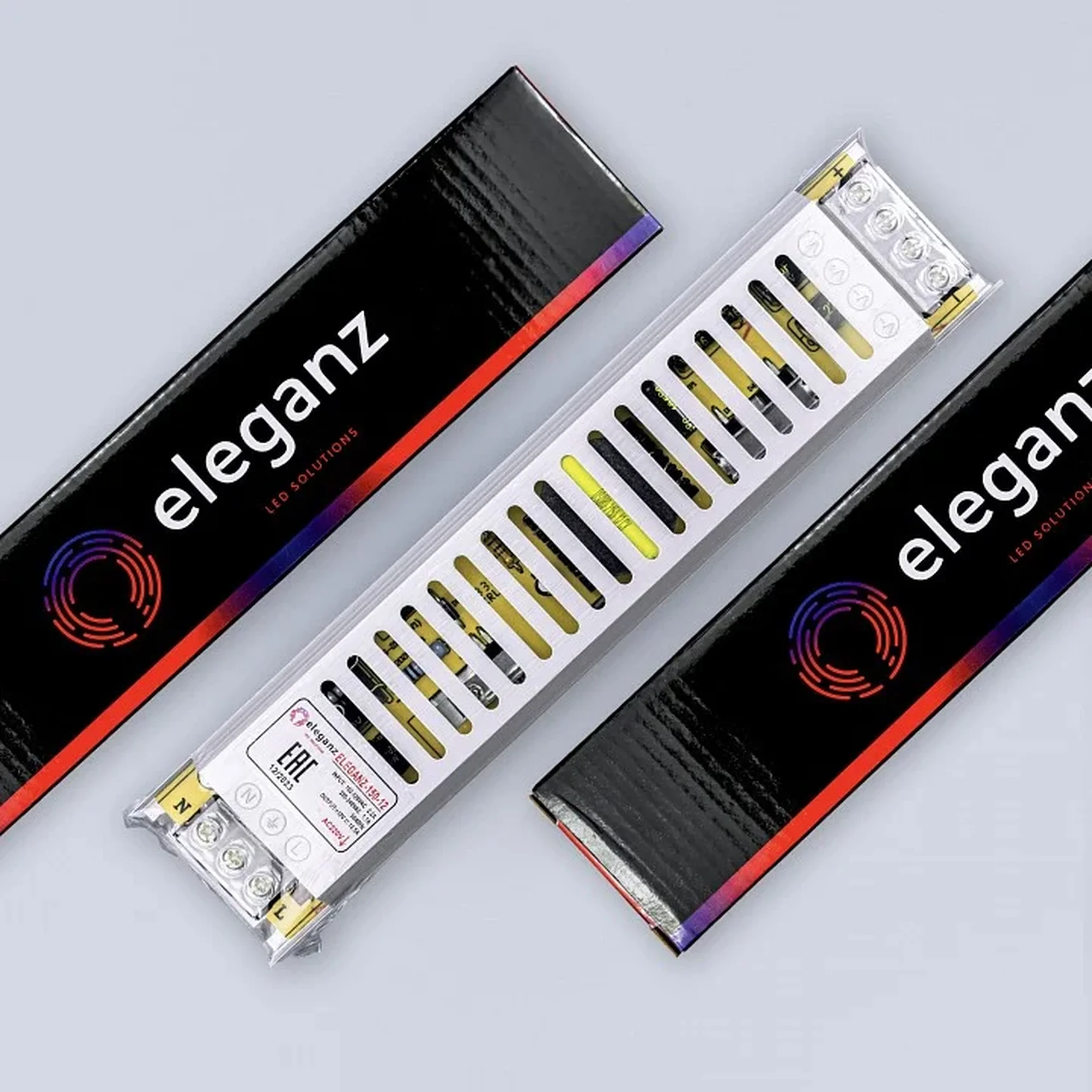 12V Блок питания 150W негерм. СВЕРХУЗКИЙ IP20