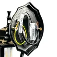 Светильник садово-парковый Feron 6102/PL6102 шестигранный на стену вниз 60W E27 230V, черный