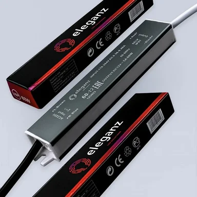 12V Блок питания 60W герм. IP67