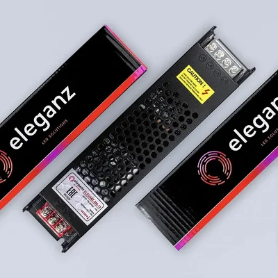 12V Блок питания 300W негерм. узкий (без вентилятора) (245x63x29) IP20