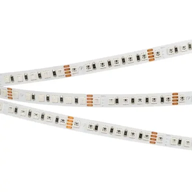 Лента RT 2-5000 24V RGB 8mm (3838, 120 LED/m, LUX) (Arlight, 11 Вт/м, IP20)