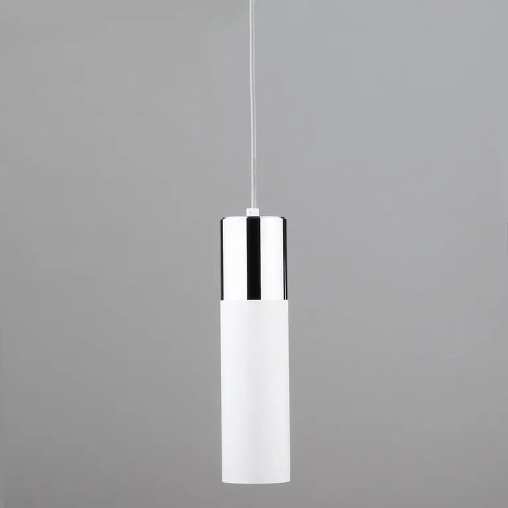 Подвесной светильник Eurosvet 50135/1 LED хром/белый