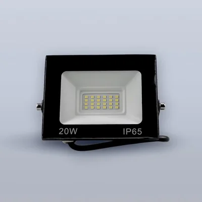 Светодиодный прожектор тонкий LUX 20W холодный 6000К 220V