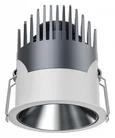 Встраиваемый поворотный светильник, Fiberli, 1005E65(W), 10Вт, 12130601