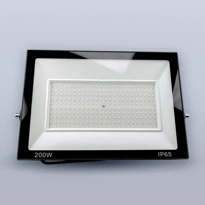Светодиодный прожектор тонкий LUX 200W холодный 6000К 220V