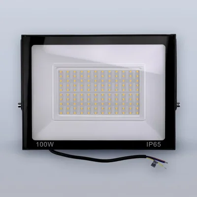 Светодиодный прожектор тонкий LUX 100W нейтральный 4500К 220V