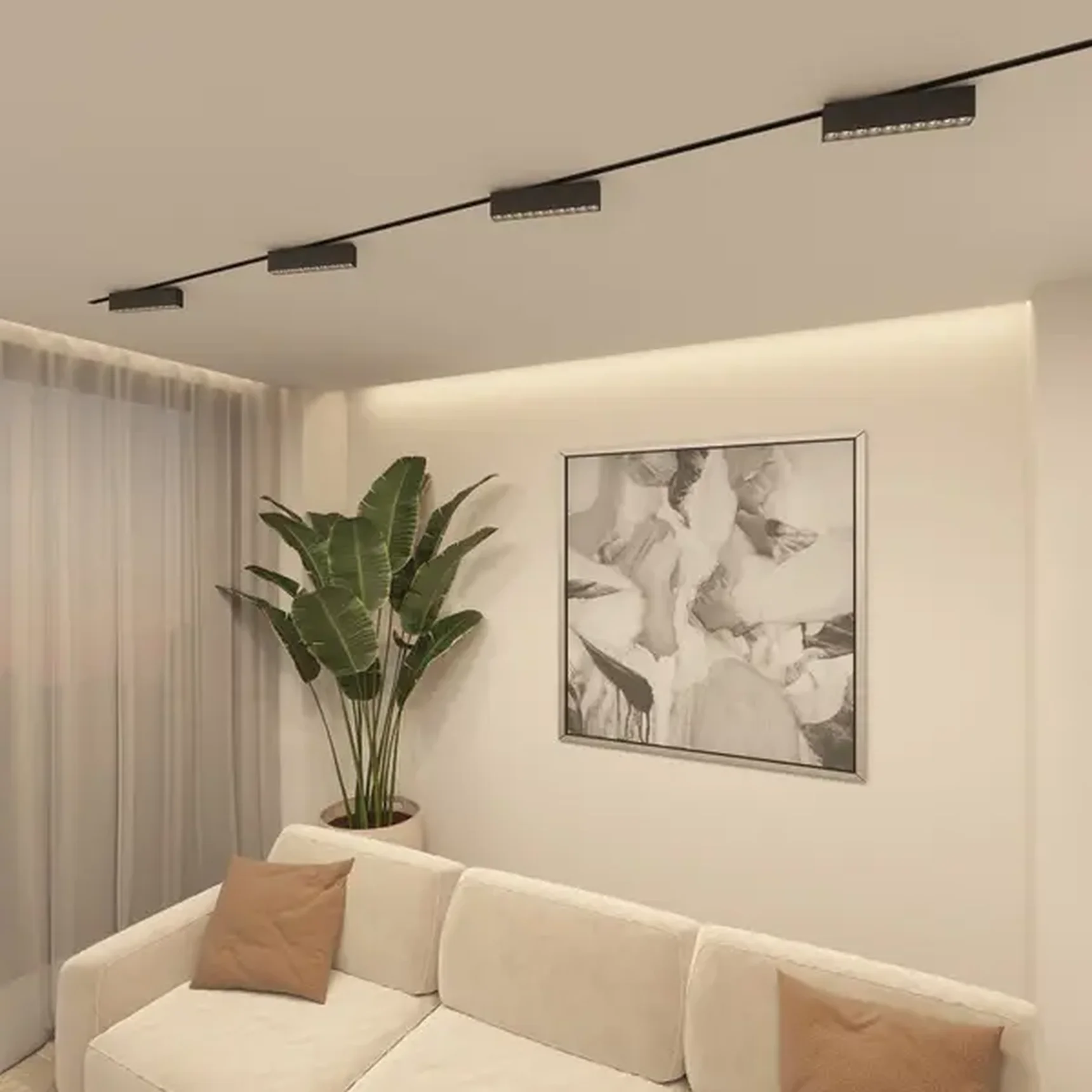 Трековый светильник Denkirs DK6444-BK