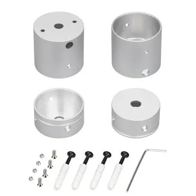 Крепление MOONLIGHT-VT-CEILING-DL-D30-SILVER (Arlight, Алюминий)