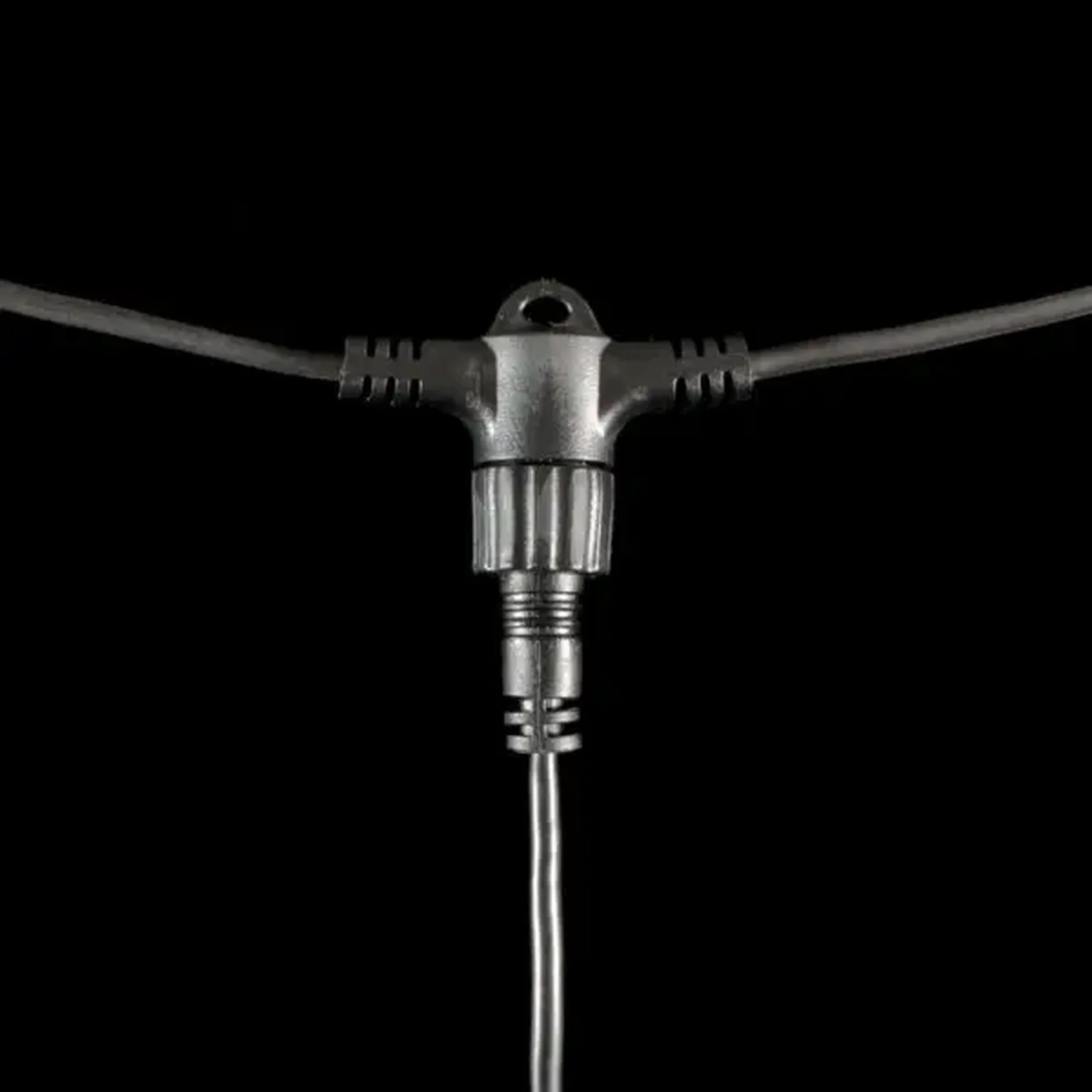 Гирлянда Тающие Сосульки 10шт по 80см, 24В, 720 Белых Светодиодов, Провод Черный ПВХ, IP55