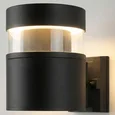 Уличный настенный светильник 1530 TECHNO LED 3000K чёрный 1530 TECHNO LED черный