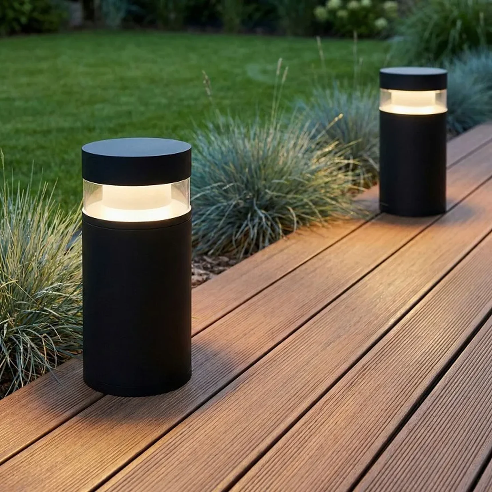 Ландшафтный светодиодный светильник 1531 TECHNO LED 3000K чёрный 1531 TECHNO LED черный
