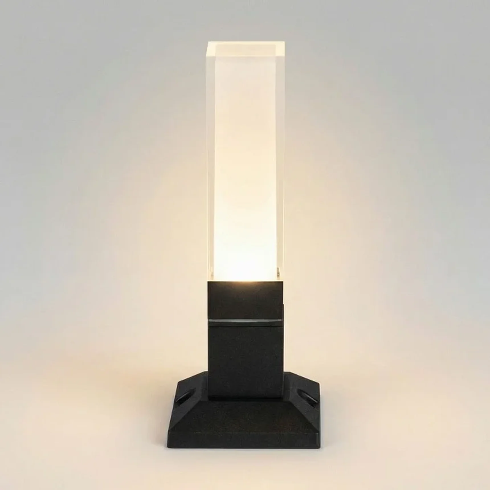 1536 TECHNO LED / Светильник садово-парковый со светодиодами 3000K чёрный