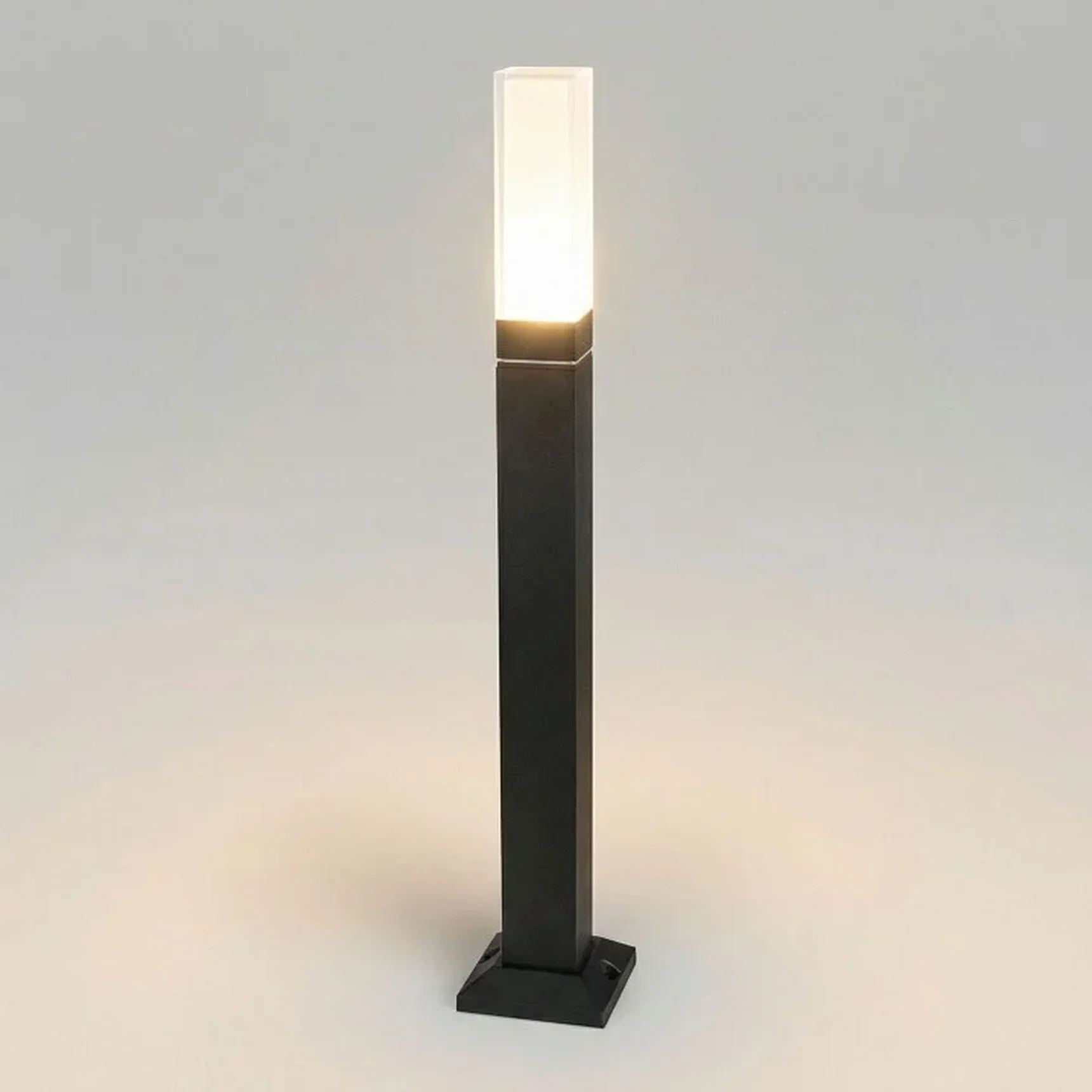 1537 TECHNO LED / Светильник садово-парковый со светодиодами 3000K чёрный