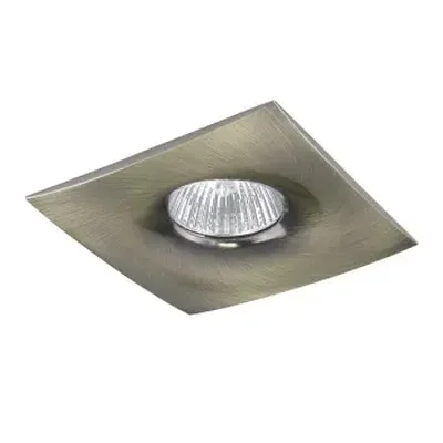 Светильник точечный встраиваемый декоративный под заменяемые галогенные или LED лампы Levigo 010031