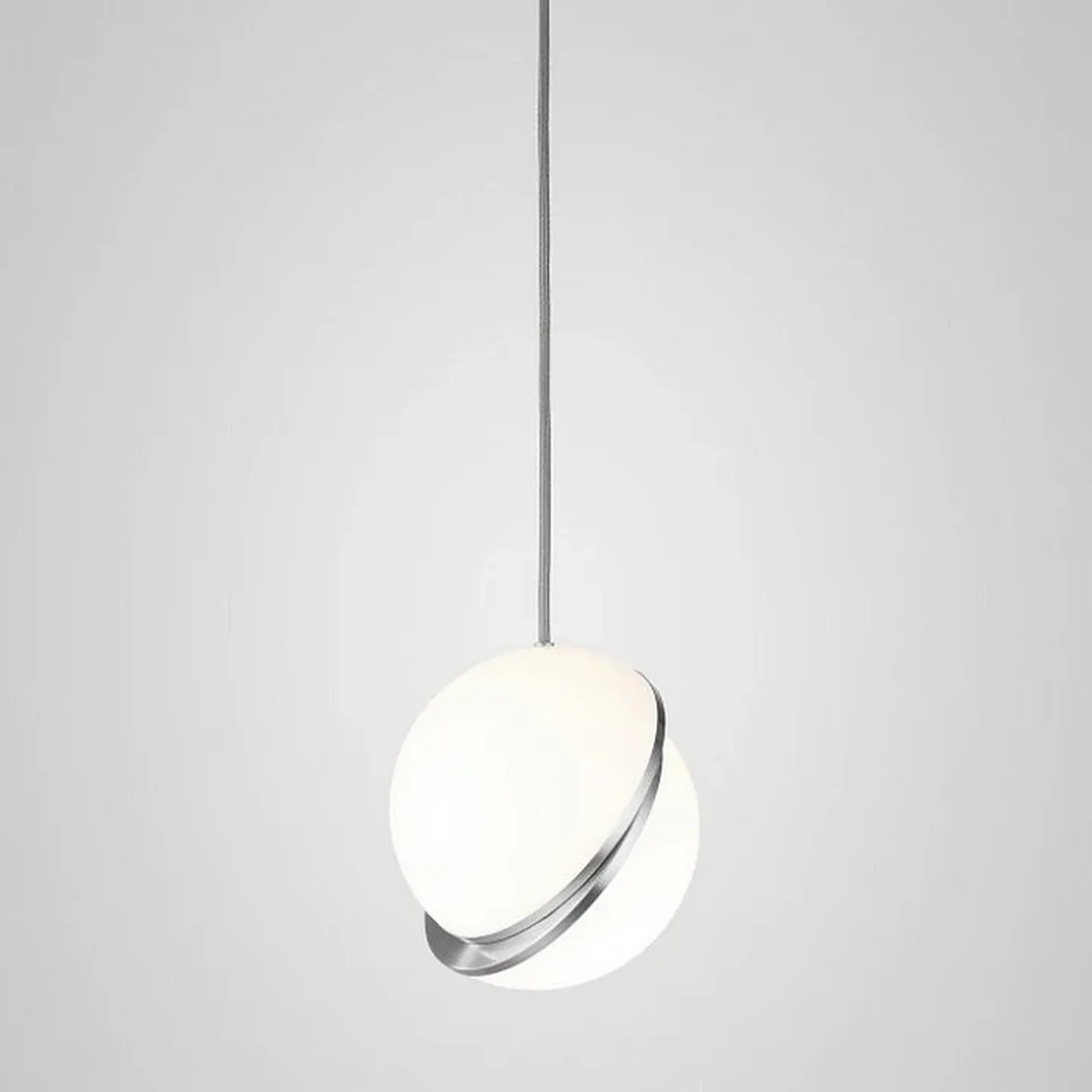 Светильник Crescent Light D25 Chrome в стиле Lee Broom