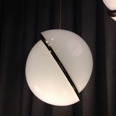 Светильник Crescent Light D25 Chrome в стиле Lee Broom