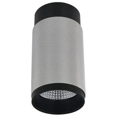Светильник накладной iLEDEX Delta 1954-10W-3000K-36 BK+SL
