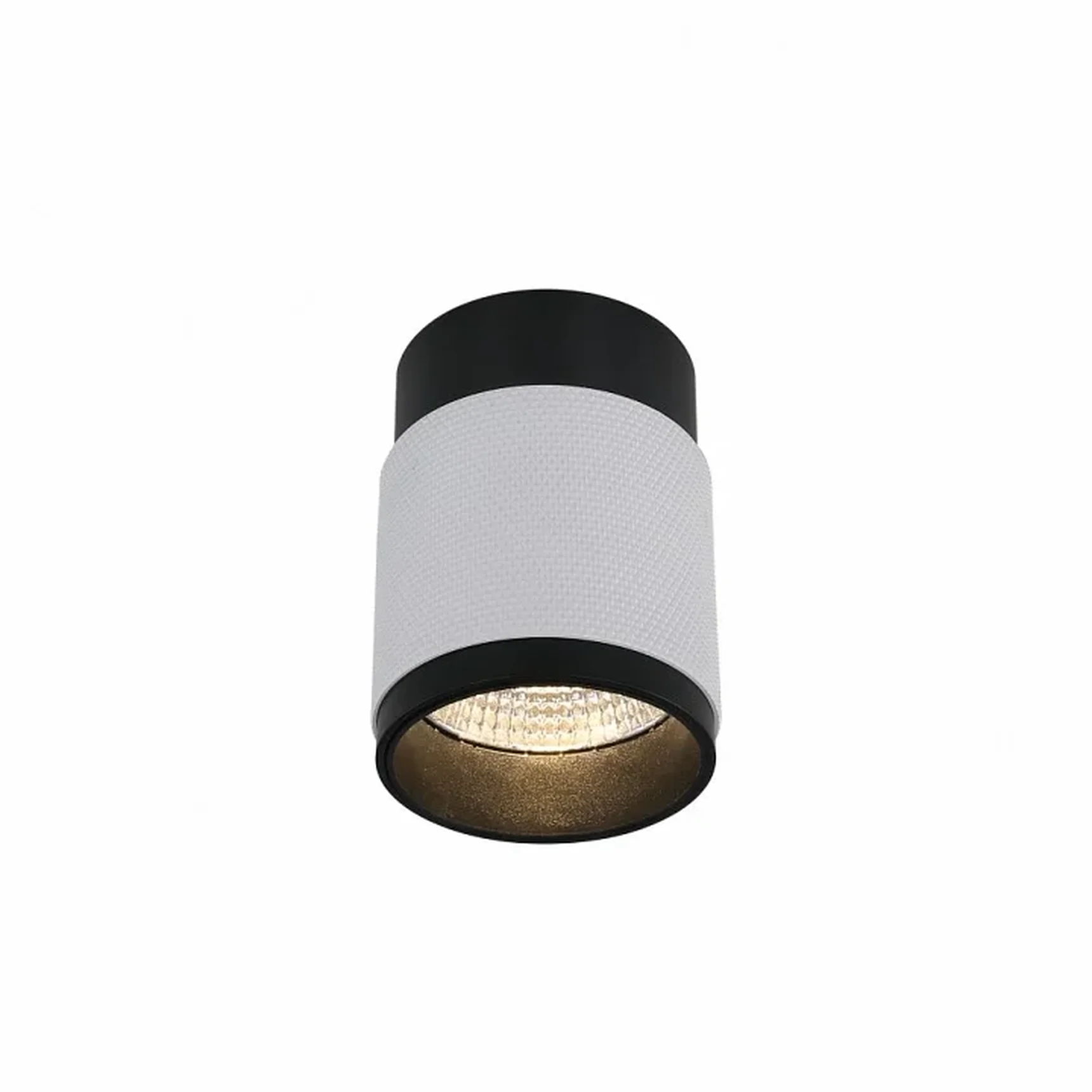 Светильник накладной iLEDEX Delta 1955-10W-3000K-36 BK+WH