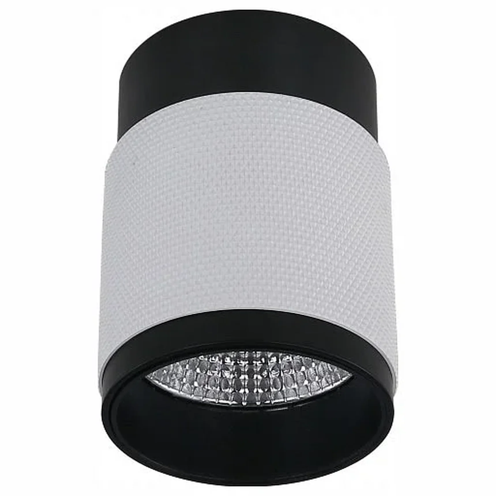 Светильник накладной iLEDEX Delta 1955-10W-3000K-36 BK+WH