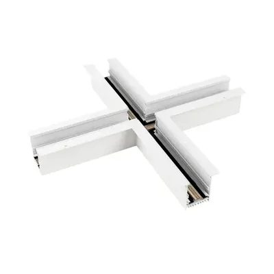 Коннектор крестовой MAG-CON-4560-F-X90 (WH) (Arlight, IP20 Металл, 5 лет)