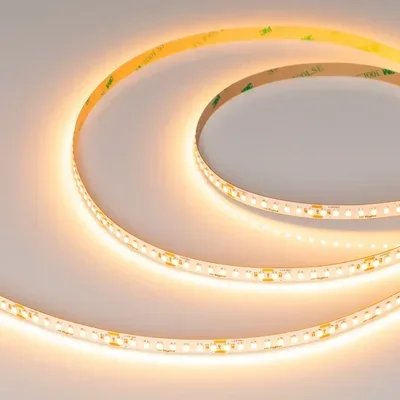 Лента UL-A176-8mm 24V Warm2400 (15 W/m, IP20, 5m) (Arlight, 7 лет)