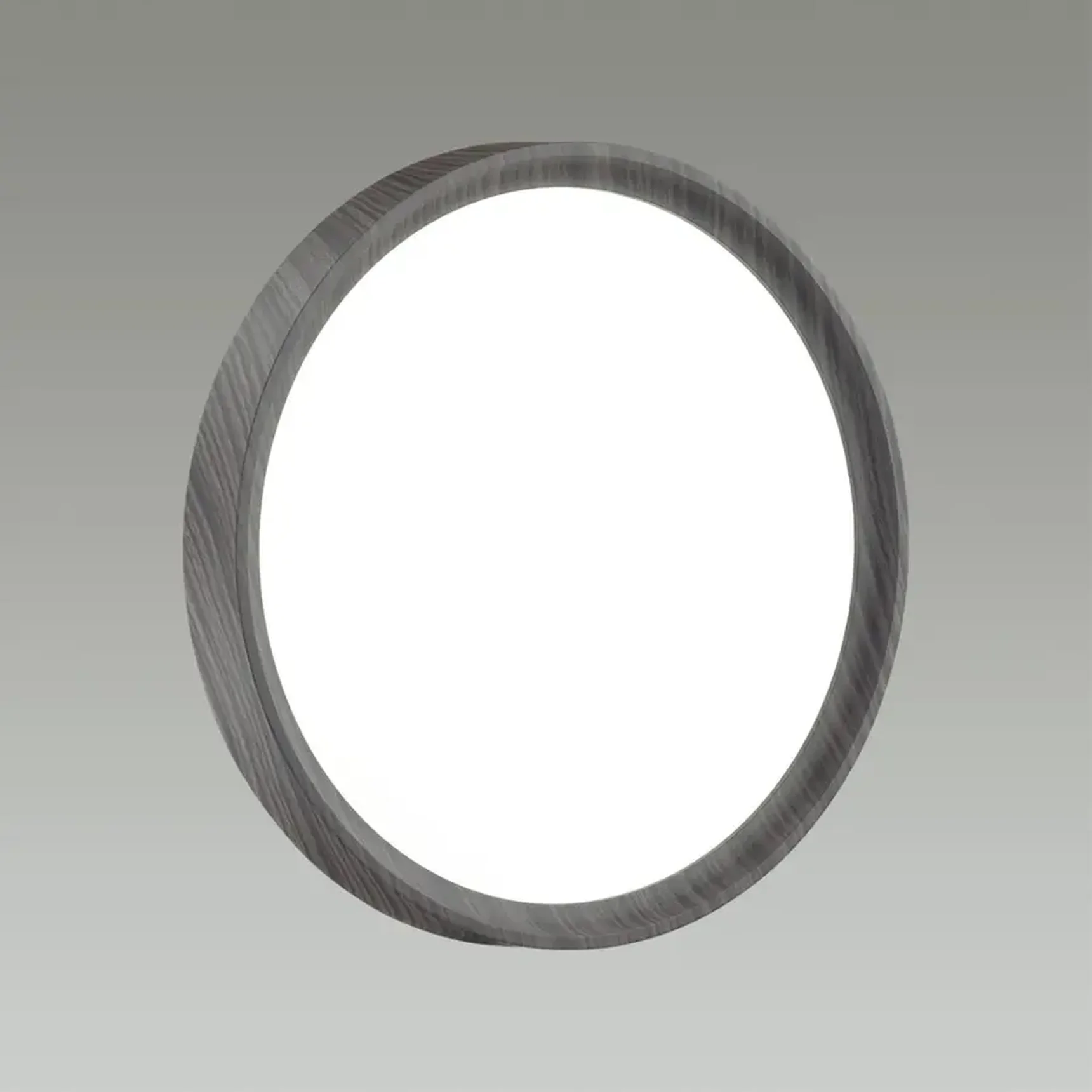 7627/CL PALE SN 122 Светильник пластик/белый/венге под дерево LED 30Вт 4000К D330 IP43 WOODI