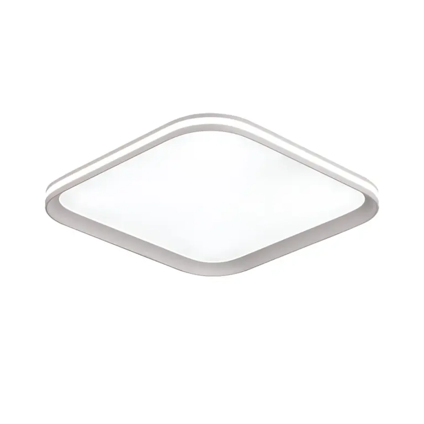 7750/72L MITRA LED SN Светильник металл/PMMA/белый LED 72Вт 3000-6000К 396х396 IP20 пульт ДУ BETA