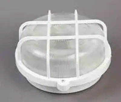 Светильник ЖКХ НПП "Рондо" General 03-100-005.04, 437849, прозрачный, белый, с решеткой