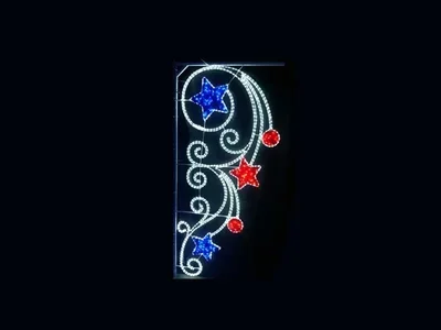 GRP-629 MOTIF 200х90см (5шт/кор) White/Blue/Red