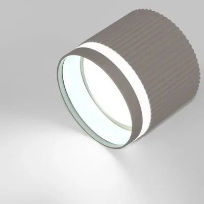 Спот GWL-GX53-M-IP20 Графит с боковым рассеивателем Полосы