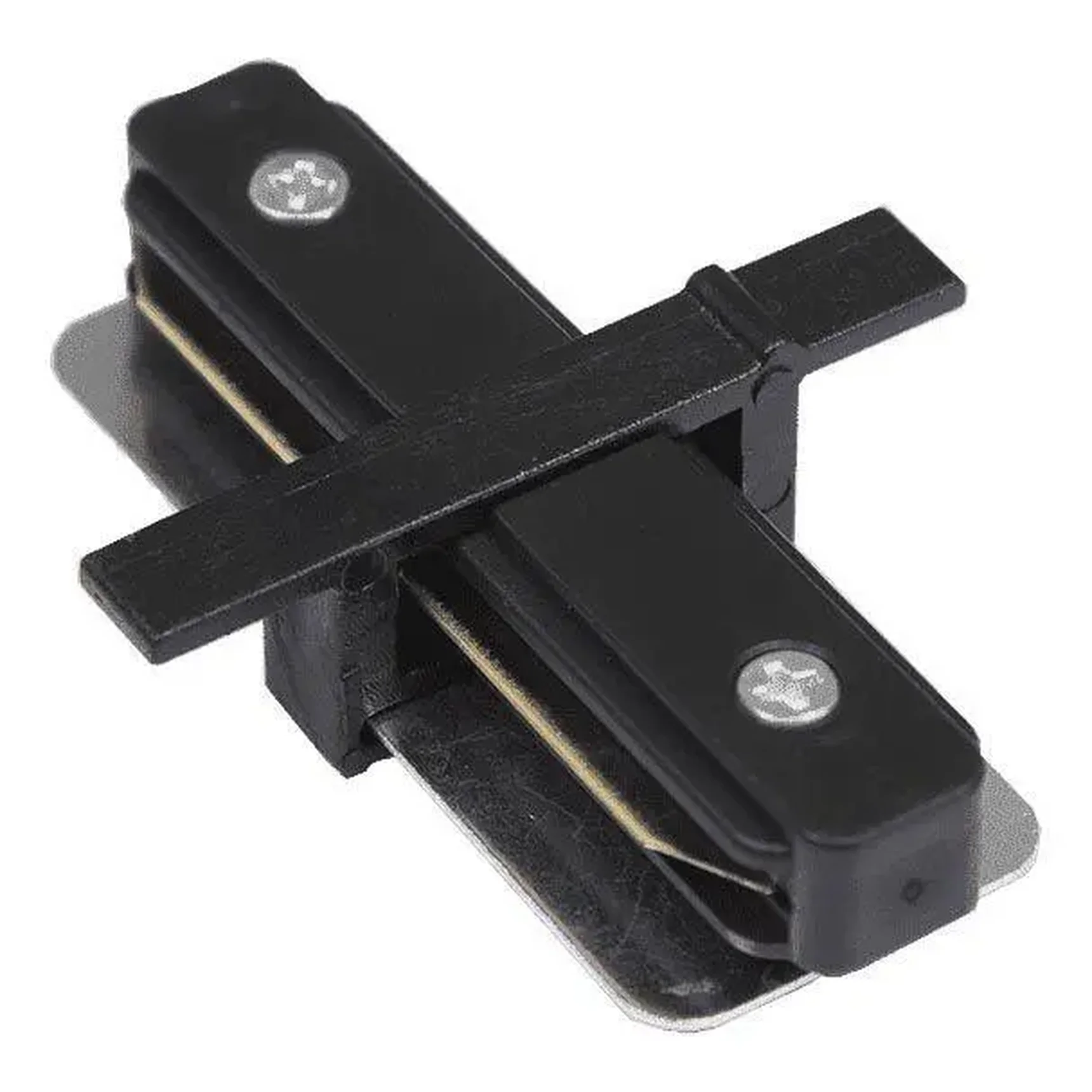 I коннектор для однофазных встраиваемых трековыx систем, Черный,KXZ-RC-BL-I