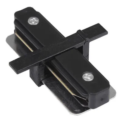 I коннектор для однофазных встраиваемых трековыx систем, Черный,KXZ-RC-BL-I