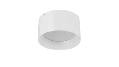 Светильник светодиодный потолочный накладной , серия BQ, Белый, 12Вт, IP20, Теплый белый (3000К), 007129