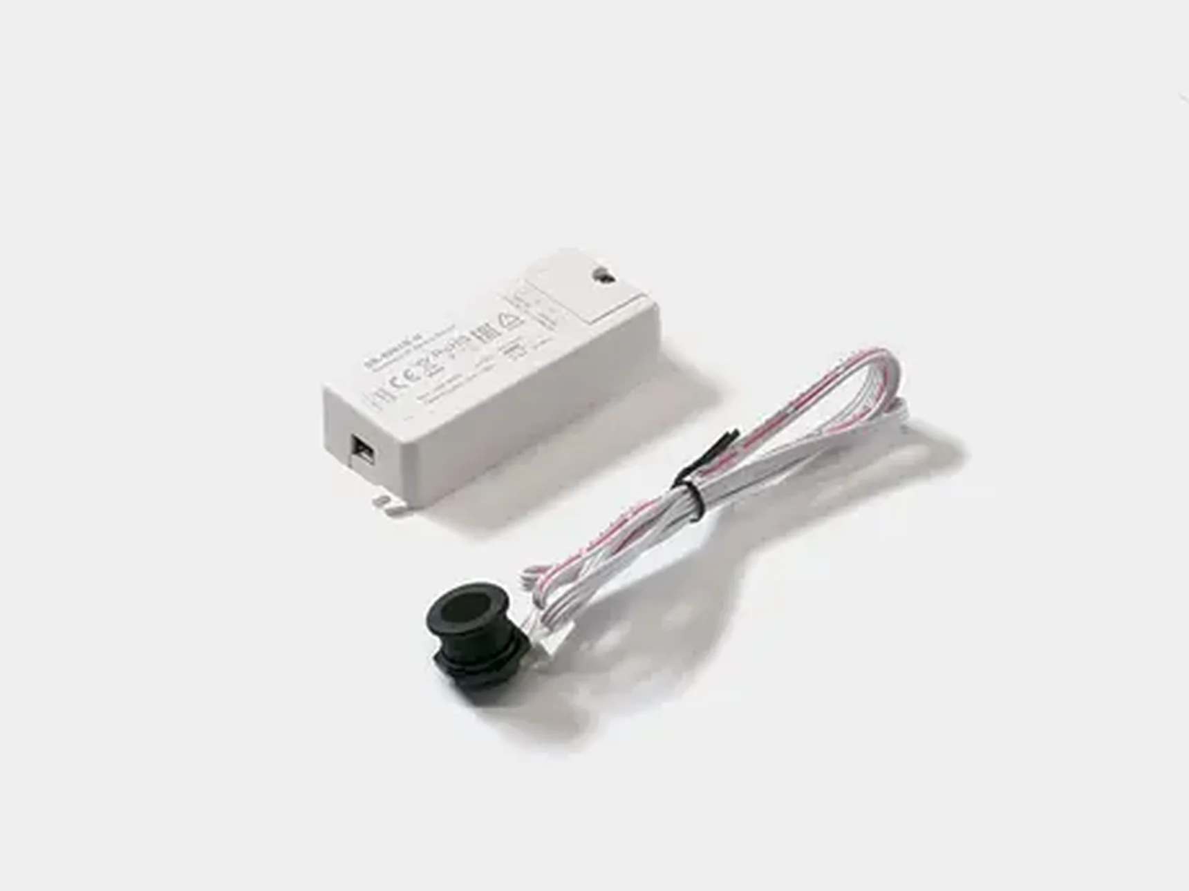 ИК-датчик "открытие-закрытие двери", черный, 220 В, SR-8001B-N