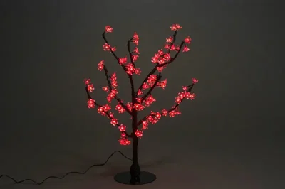 CBL-Table -R 96 LED Куст вишня 0,8 *0,8 м.,красный