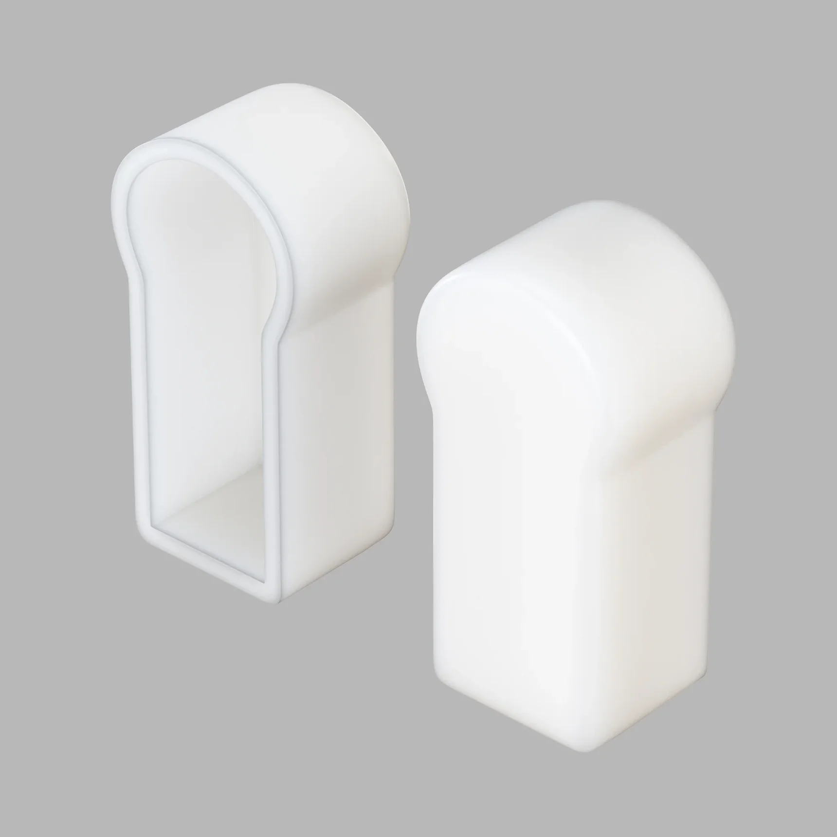 Заглушка для гибкого неона 17x8мм 2 шт., 20053