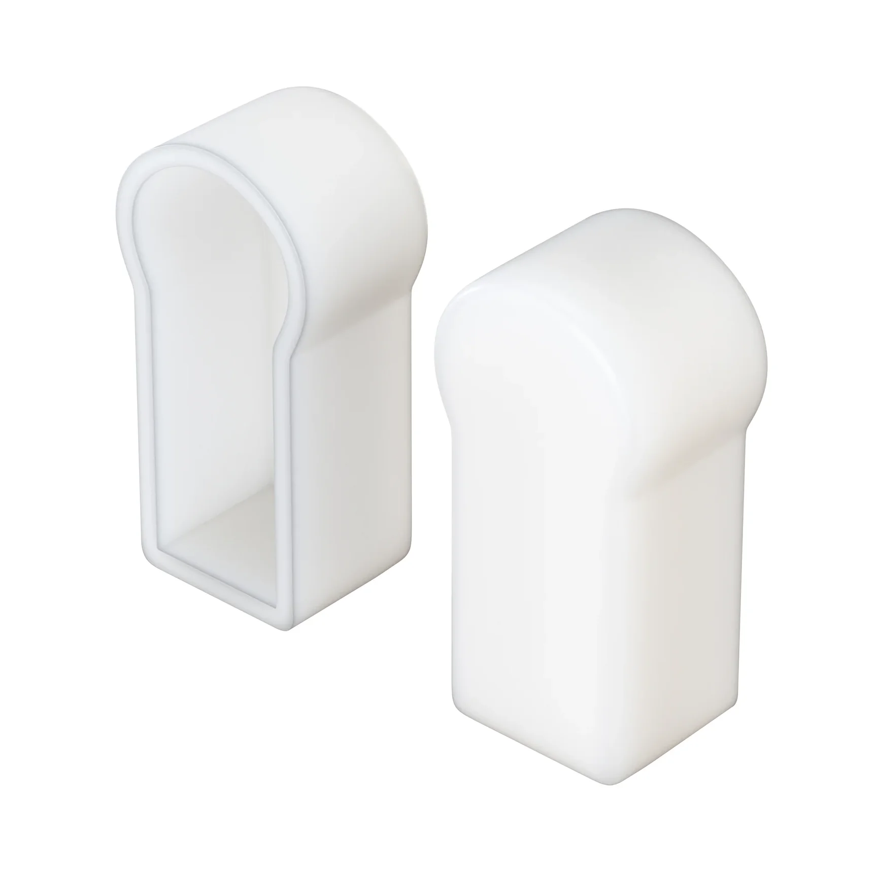 Заглушка для гибкого неона 17x8мм 2 шт., 20053