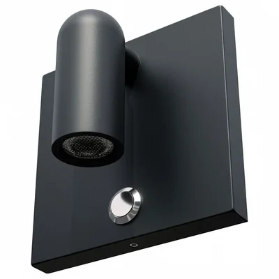 200937 Бра OMEGA LED 3W 277LM G Черный 3000K